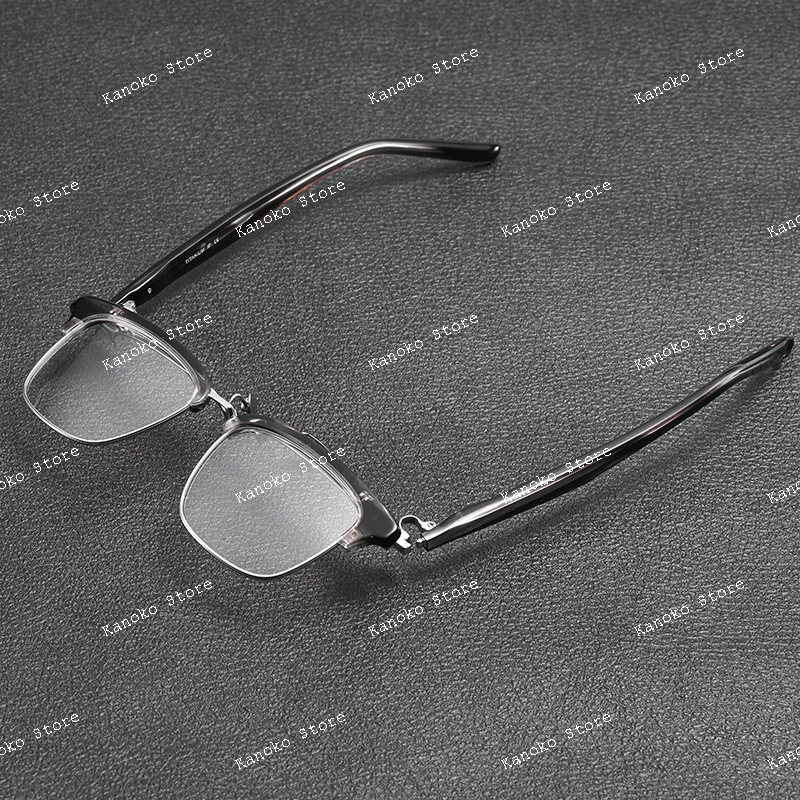Blue Light Glasses - Half Frame Flip Up Glasses Flip