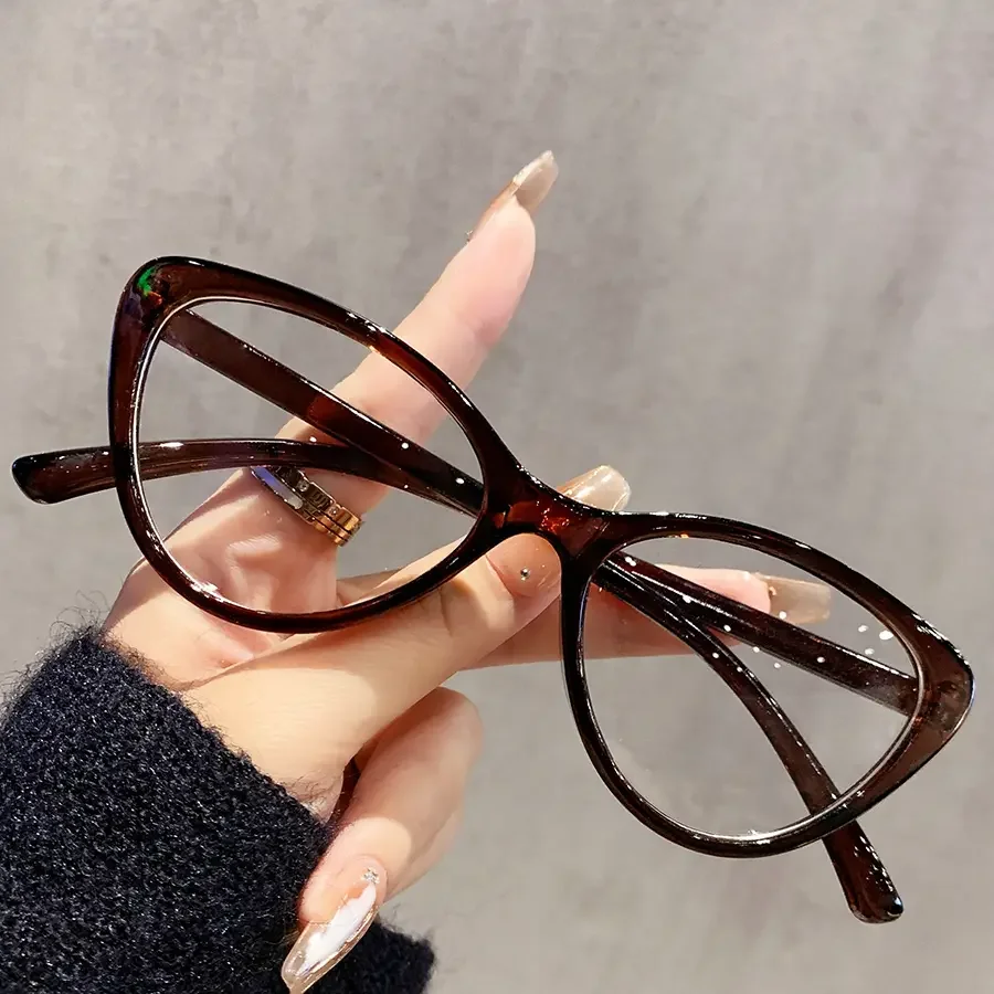 Blue Light Glasses - 1pc Lightweight PC Frames Minimalist Square