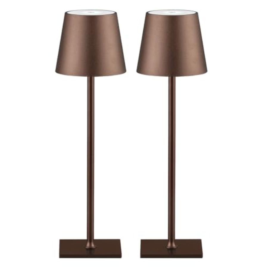 Desk Lamp Led - 2 Pack Cordl Table Lamps, 3