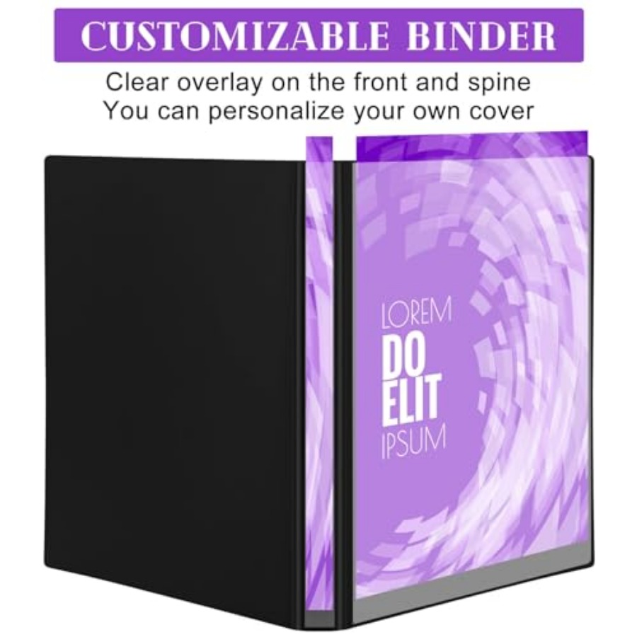 24 Pcs 3 Ring Plastic Binders  - Home Office With View recension och pris