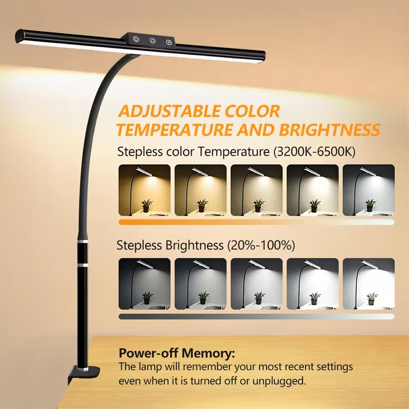 USB-Powered Clip Light LED Des - Desk Lamp Led recension och pris