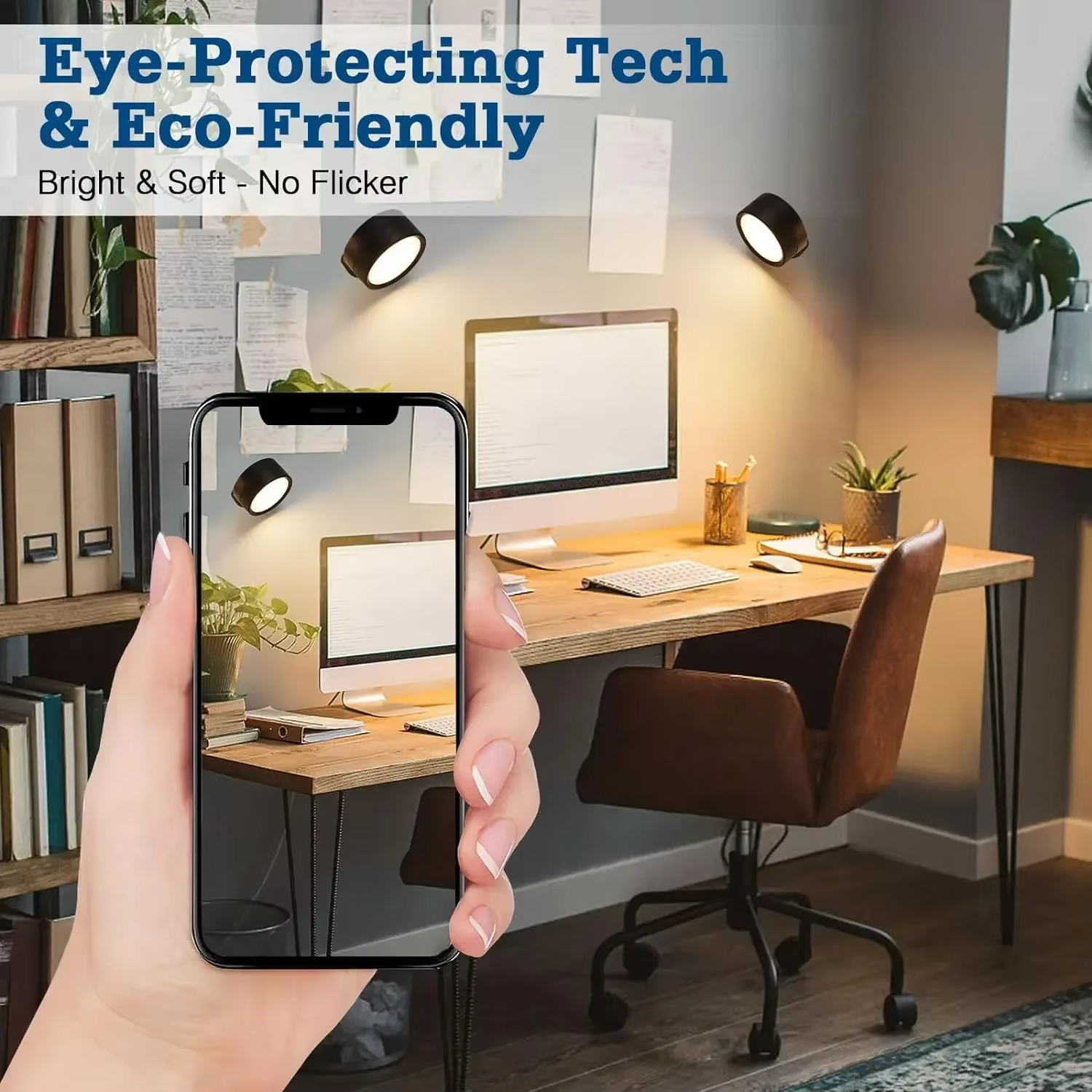 1pc Office Desk Lamp LED Magne - Desk Lamp Led recension och pris