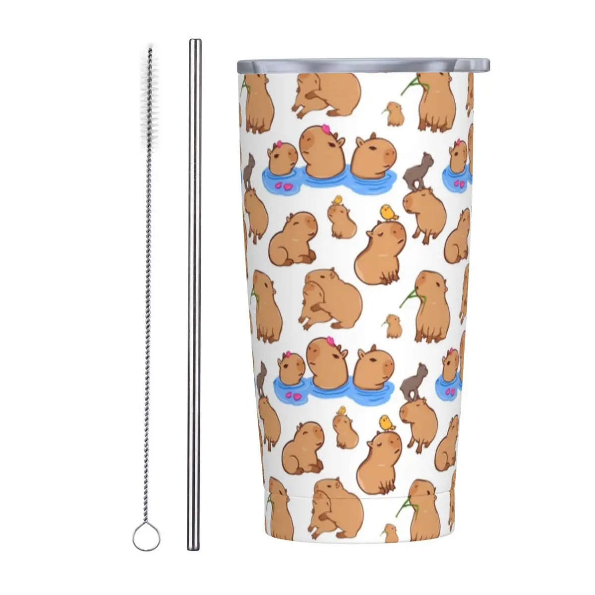 Capybara Pattern 20 Oz Tumbler - Home Office Hours recension och pris