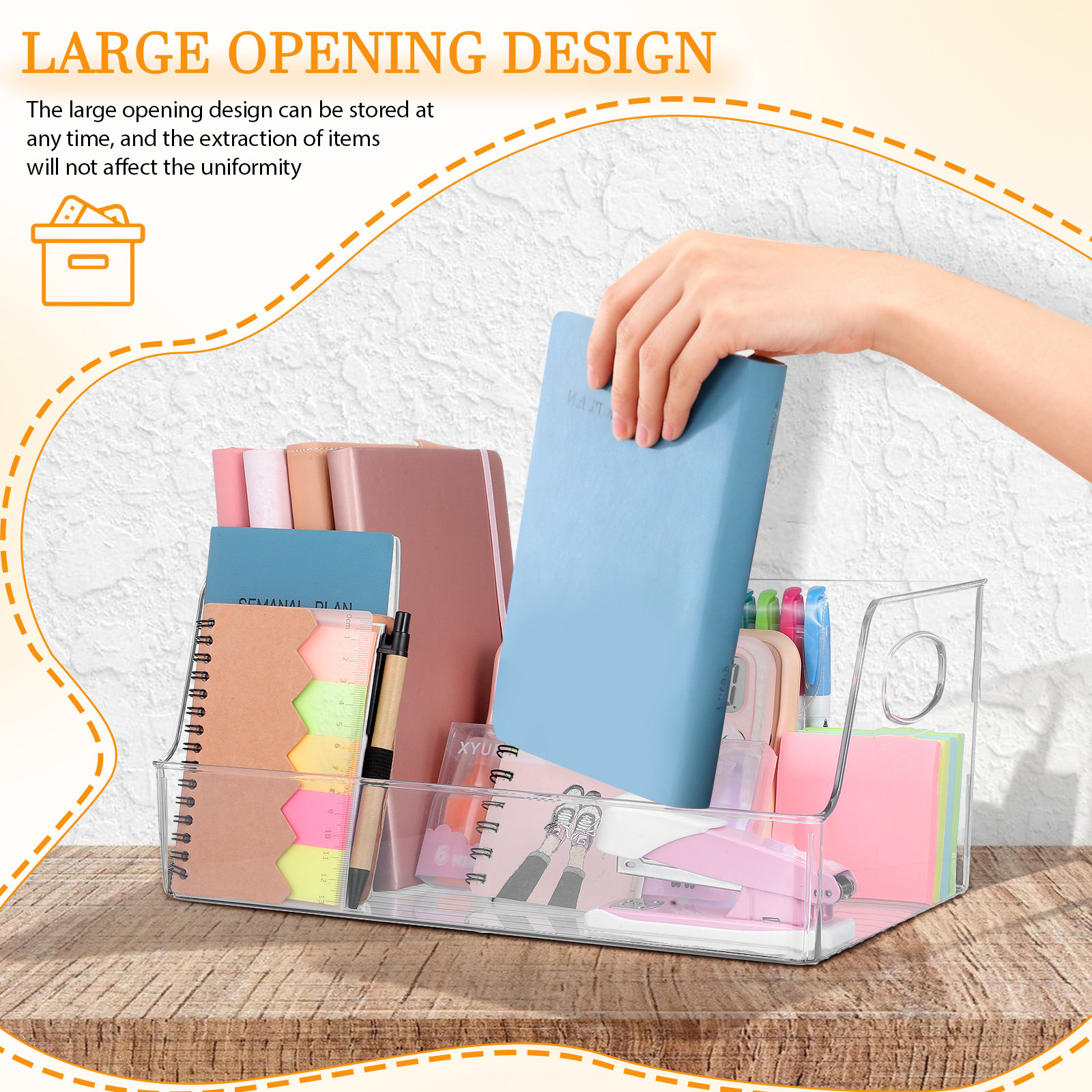 Sturdy Drop Resistant Clear Bo - Home Office And Library recension och pris