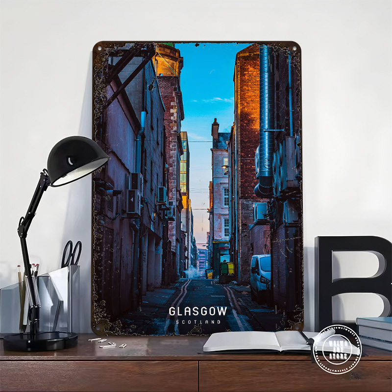 Glasgow Printed Poster Customi - Home Office In Glasgow recension och pris