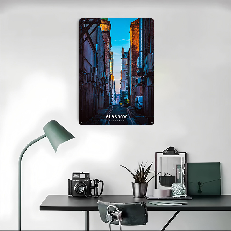 Glasgow Printed Poster Customi - Home Office In Glasgow recension och pris
