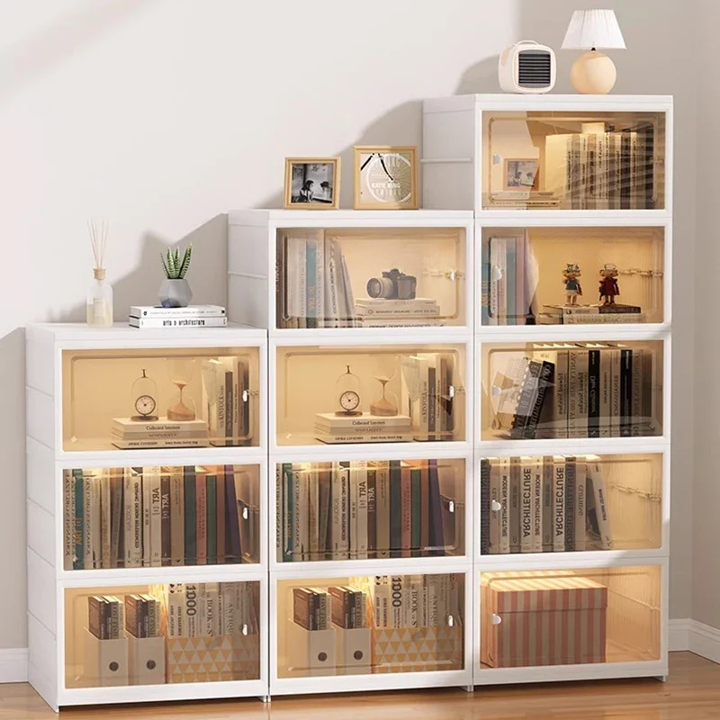 Postmodern White Bookcase Book - Home Office And Library recension och pris