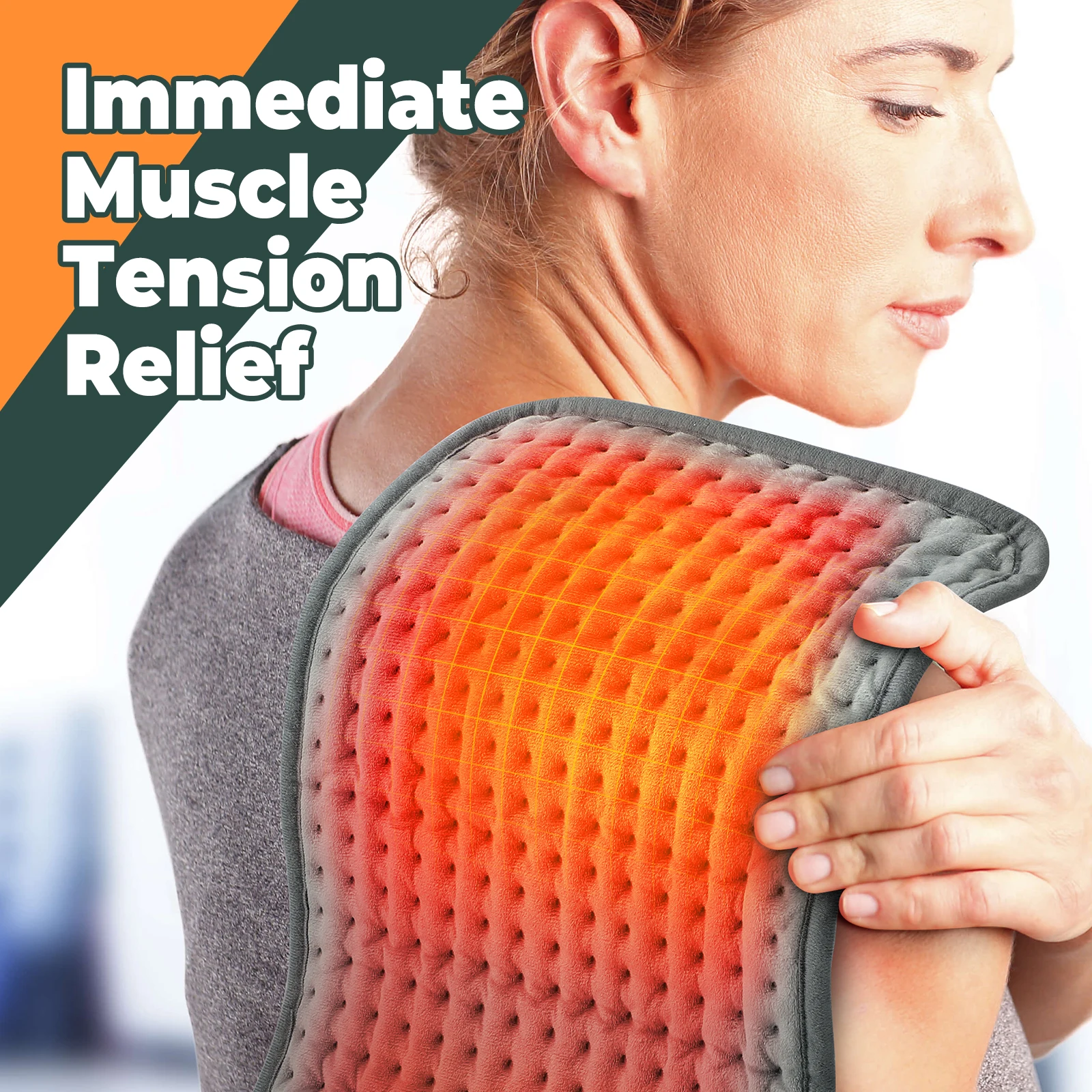 Electric Heating Pad Home Ther - Home Office Hours recension och pris