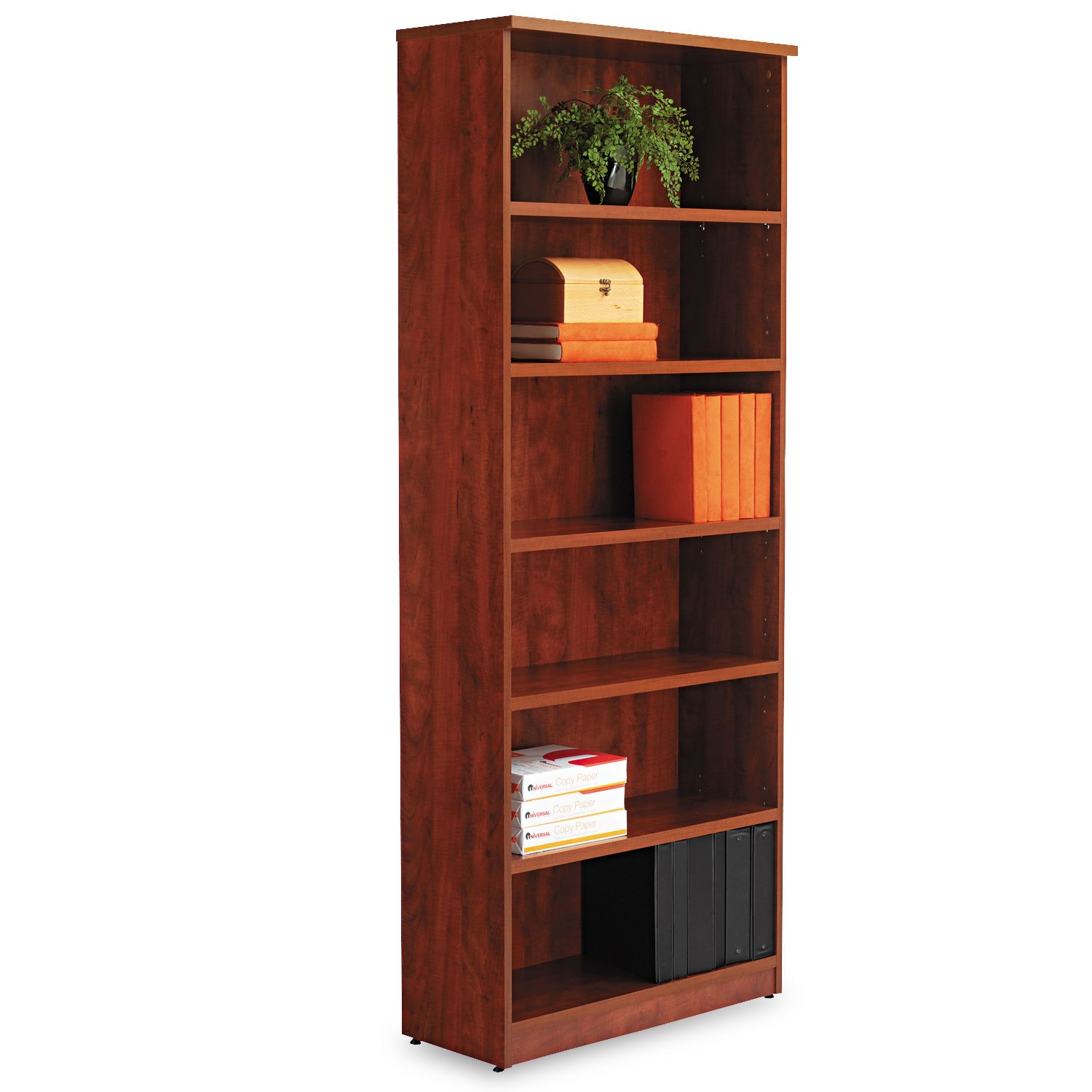 Six-Shelf Wooden Bookcase 31.7 - Home Office And Library recension och pris