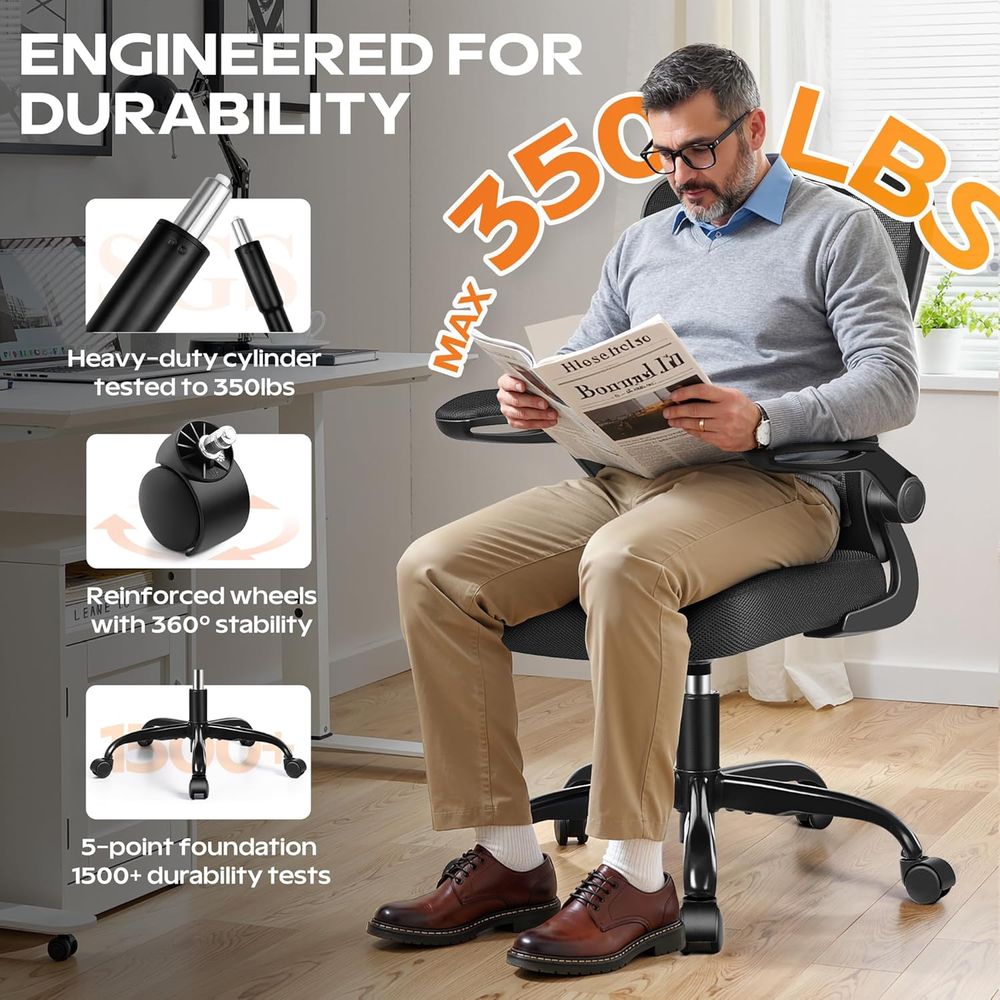 Mesh Desk Chair 2026 - Ergonom - Home Office For recension och pris