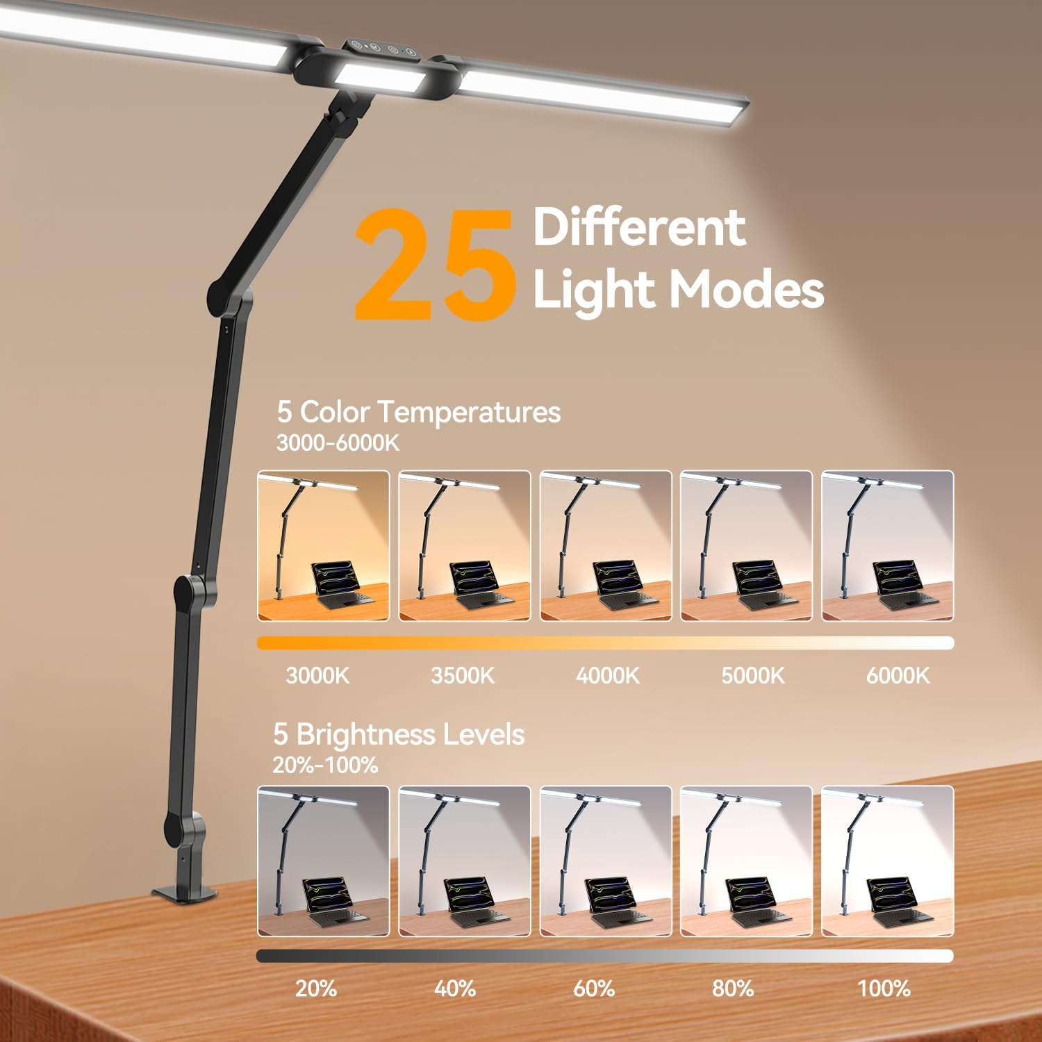 24W Ultra Bright LED Architect - Desk Lamp Led recension och pris