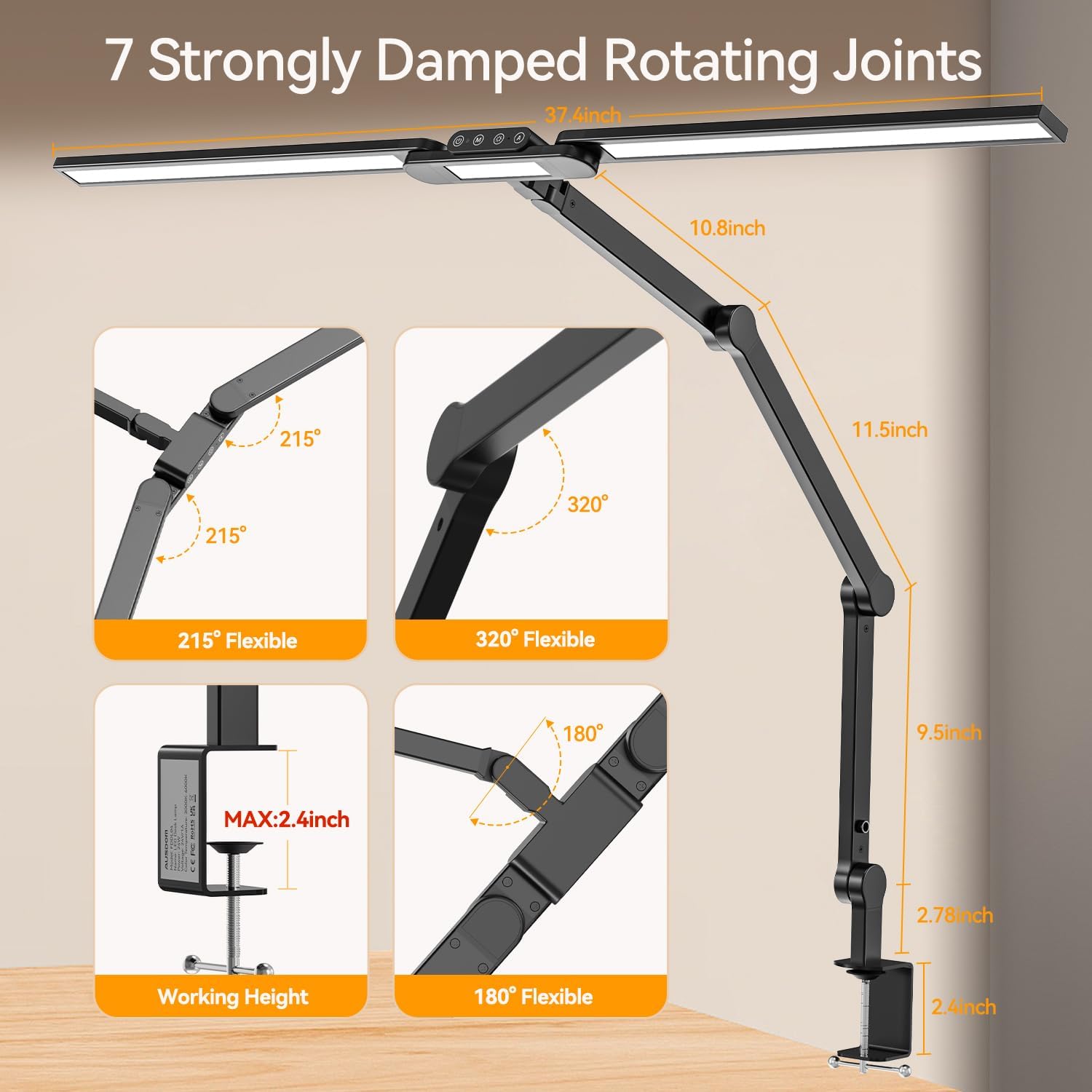 24W Ultra Bright LED Architect - Desk Lamp Led recension och pris