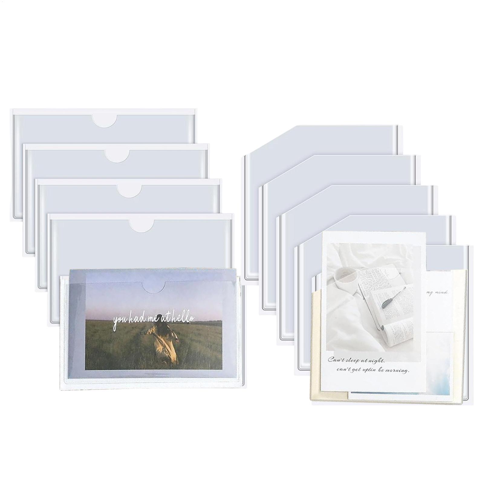 Clear Adhesive Pockets Dustpro - Home Office And Library recension och pris