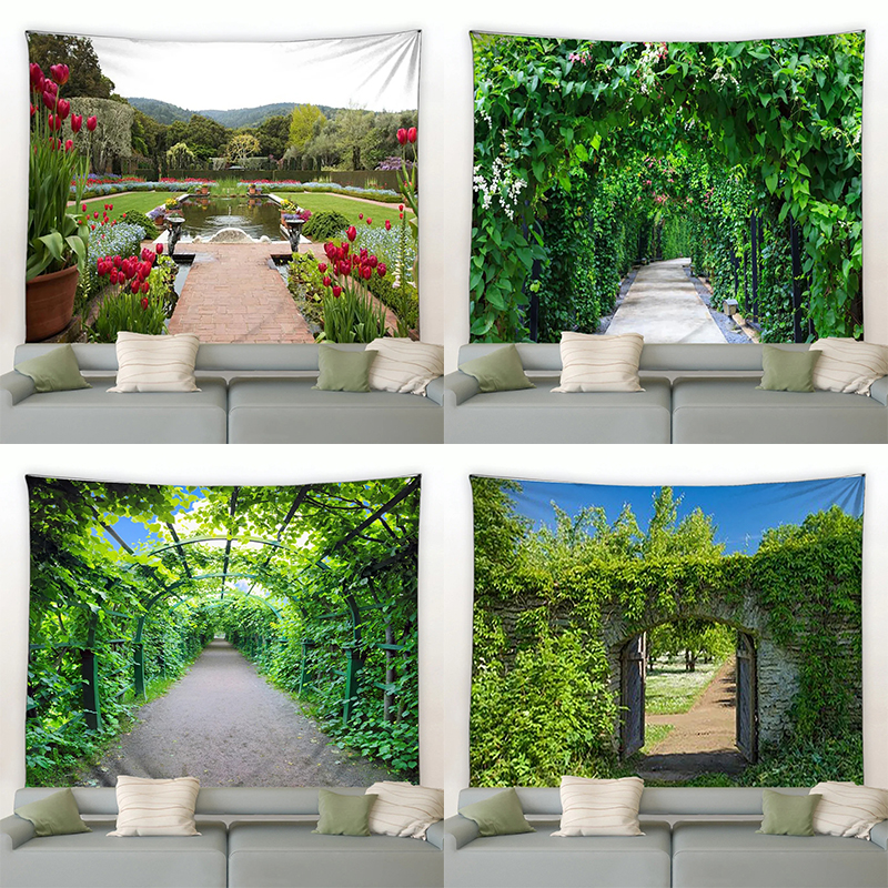 Home decoration tapestry hangi - Home Office With View recension och pris