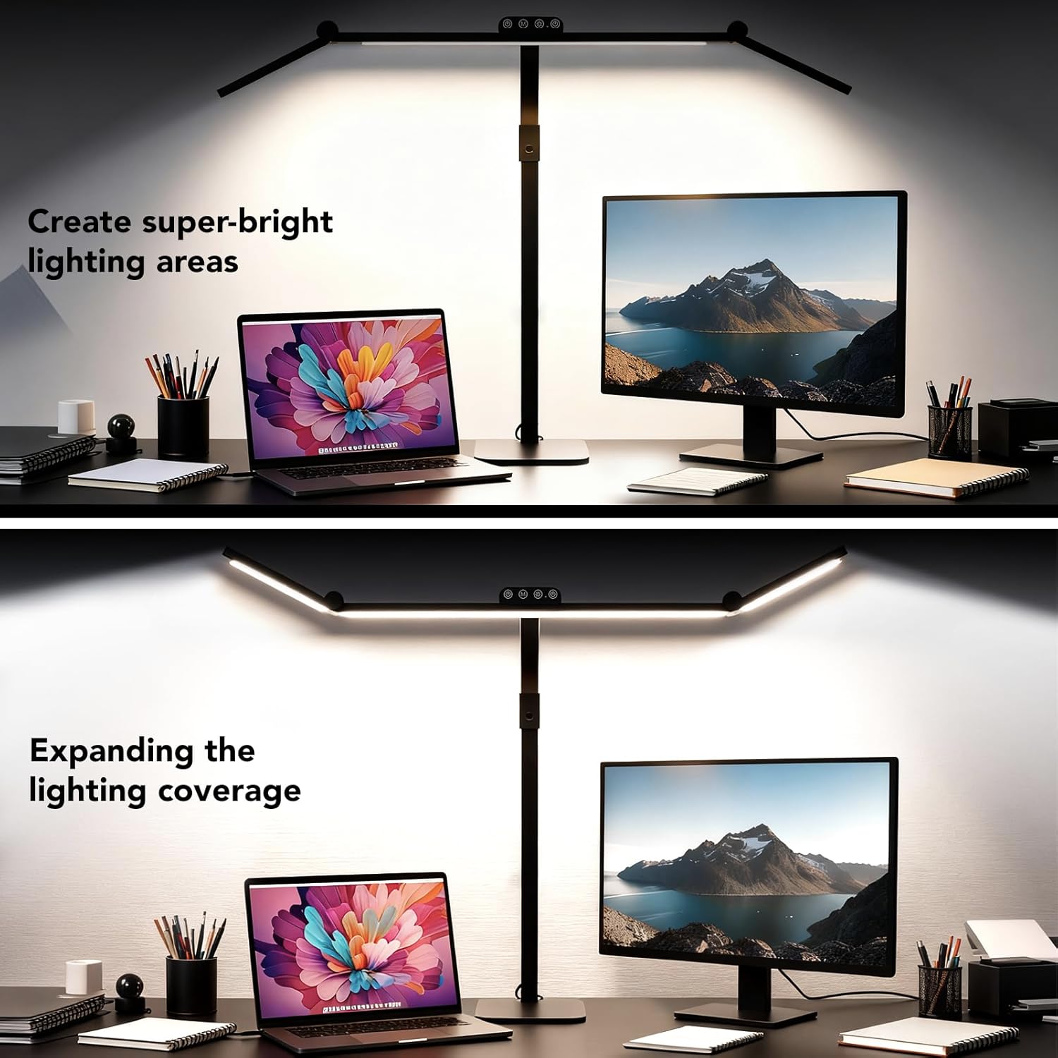 Adjustable LED Desk Lamp with  - Desk Lamp Led recension och pris