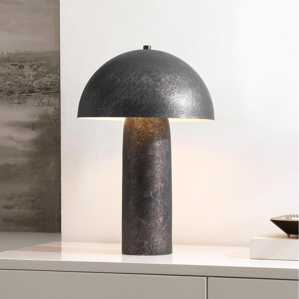 Antique Black 21-inch Mushroom - Desk Lamp Led recension och pris