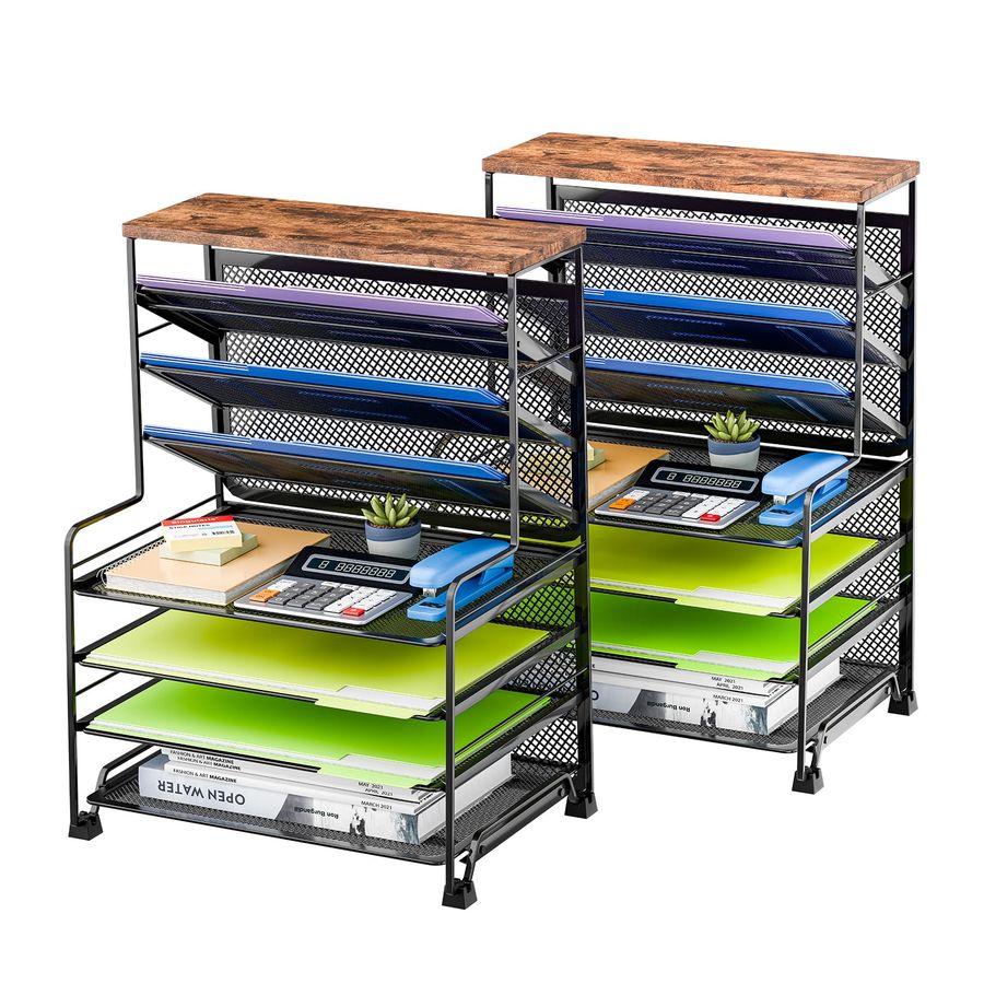 Trending 7 Tier Desk File Orga - Letter Tray Desk recension och pris