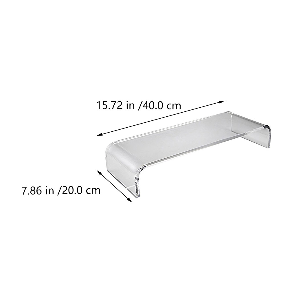 Acrylic Computer Monitor Stand - Home Office With View recension och pris