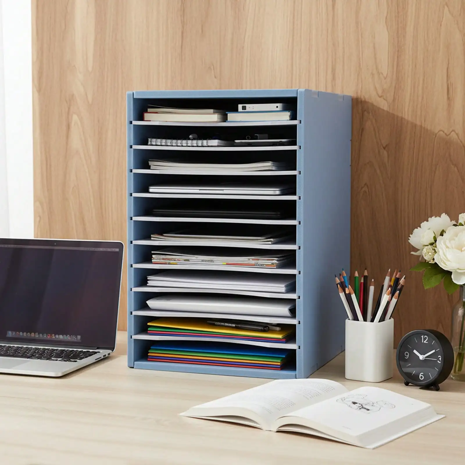 11 Slots Vertical Desktop Sort - Letter Tray Desk recension och pris