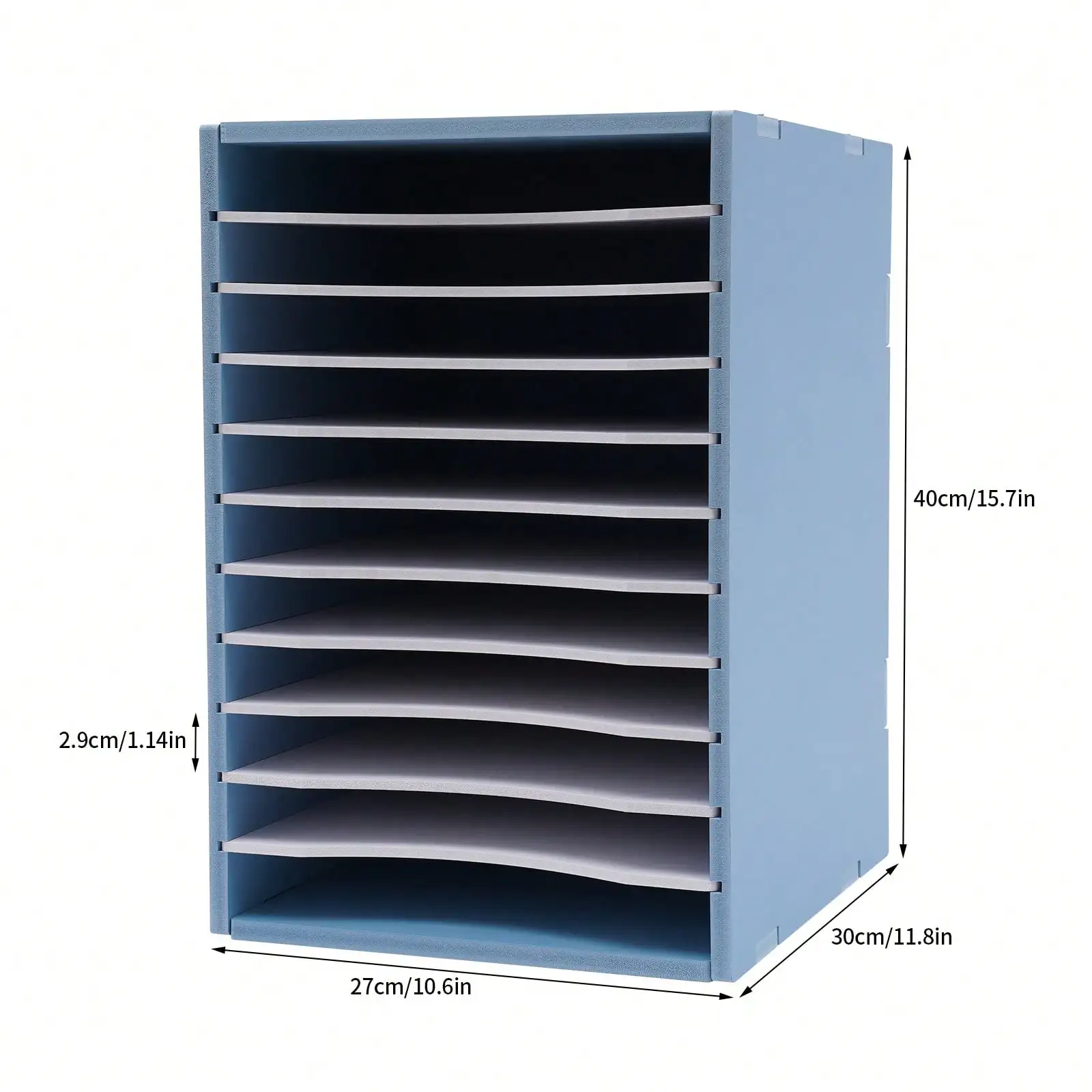 11 Slots Vertical Desktop Sort - Letter Tray Desk recension och pris