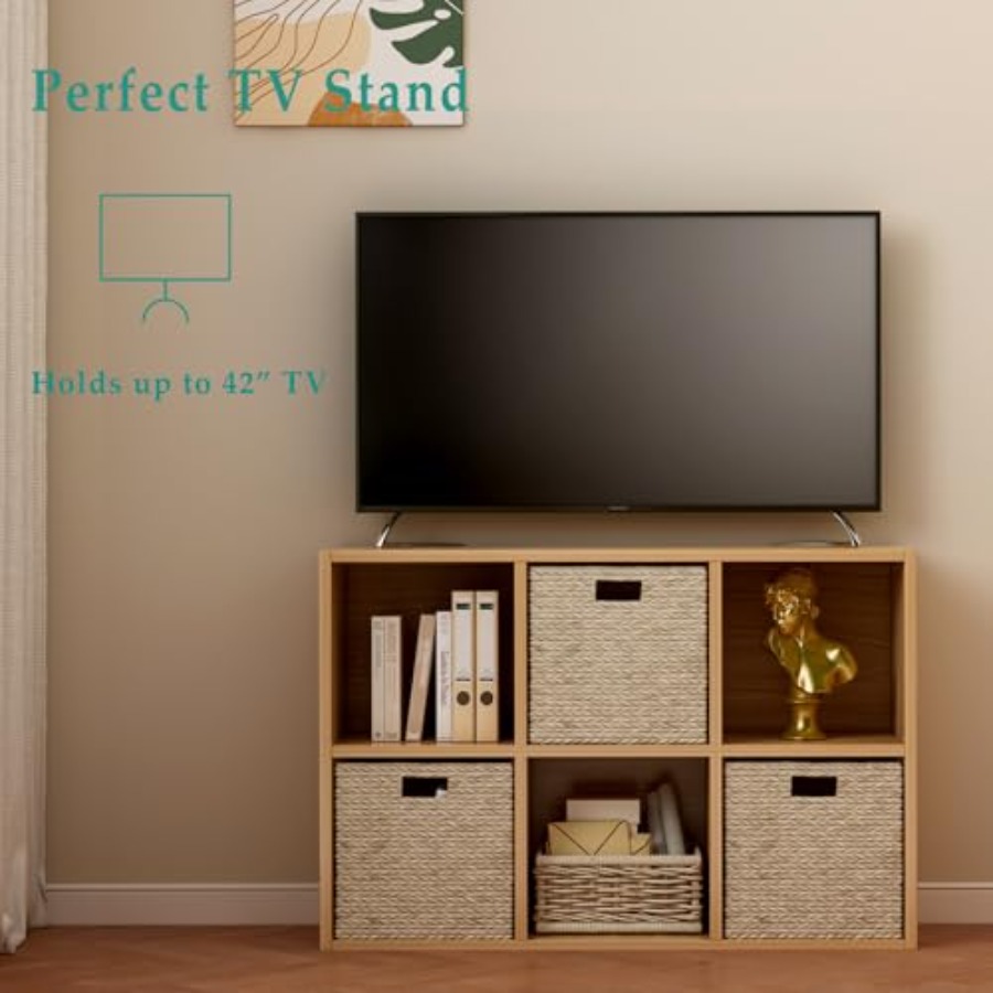 6-Cube Storage Shelf Bookcase  - Home Office For recension och pris