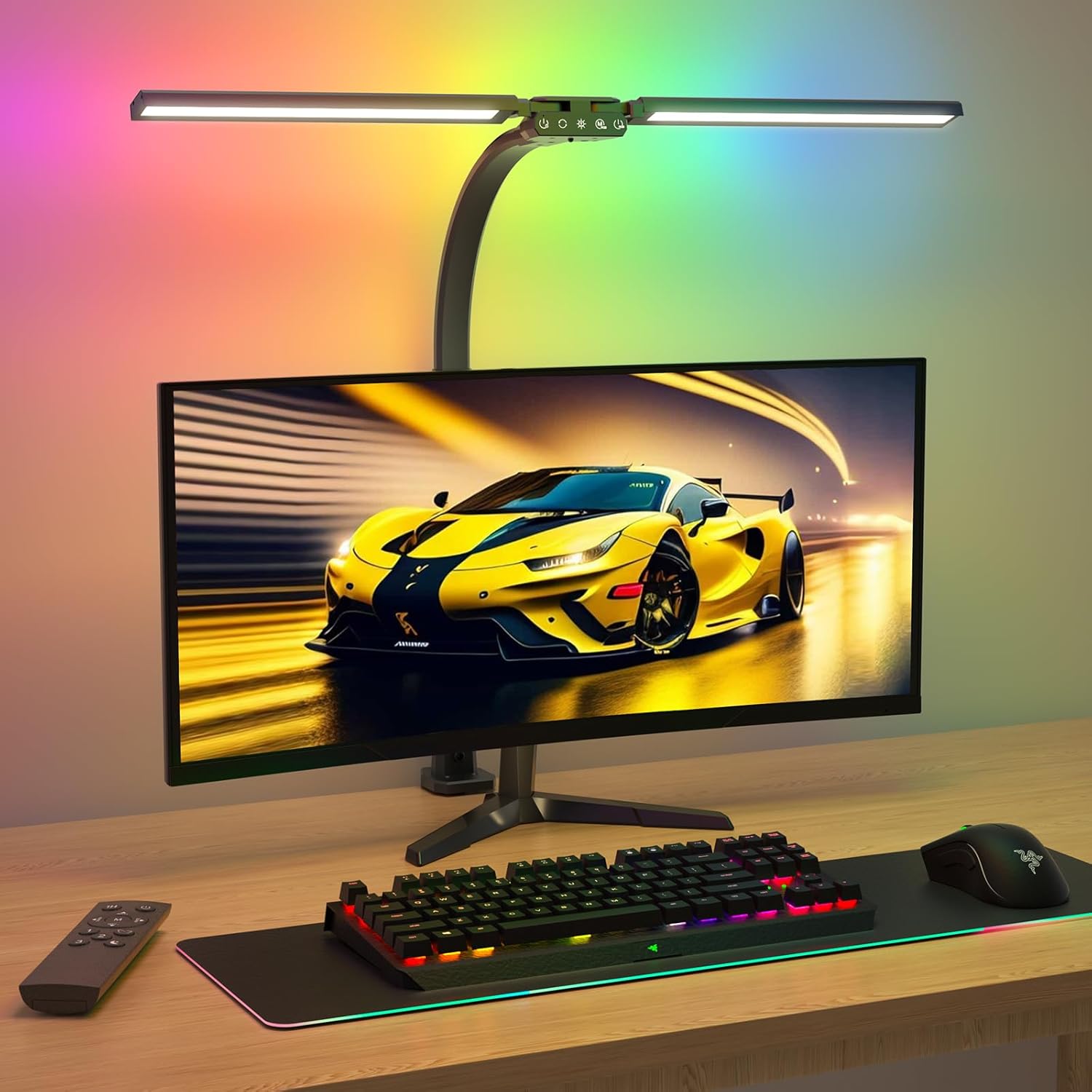 Upgraded RGB LED Desk Lamp wit - Desk Lamp Led recension och pris