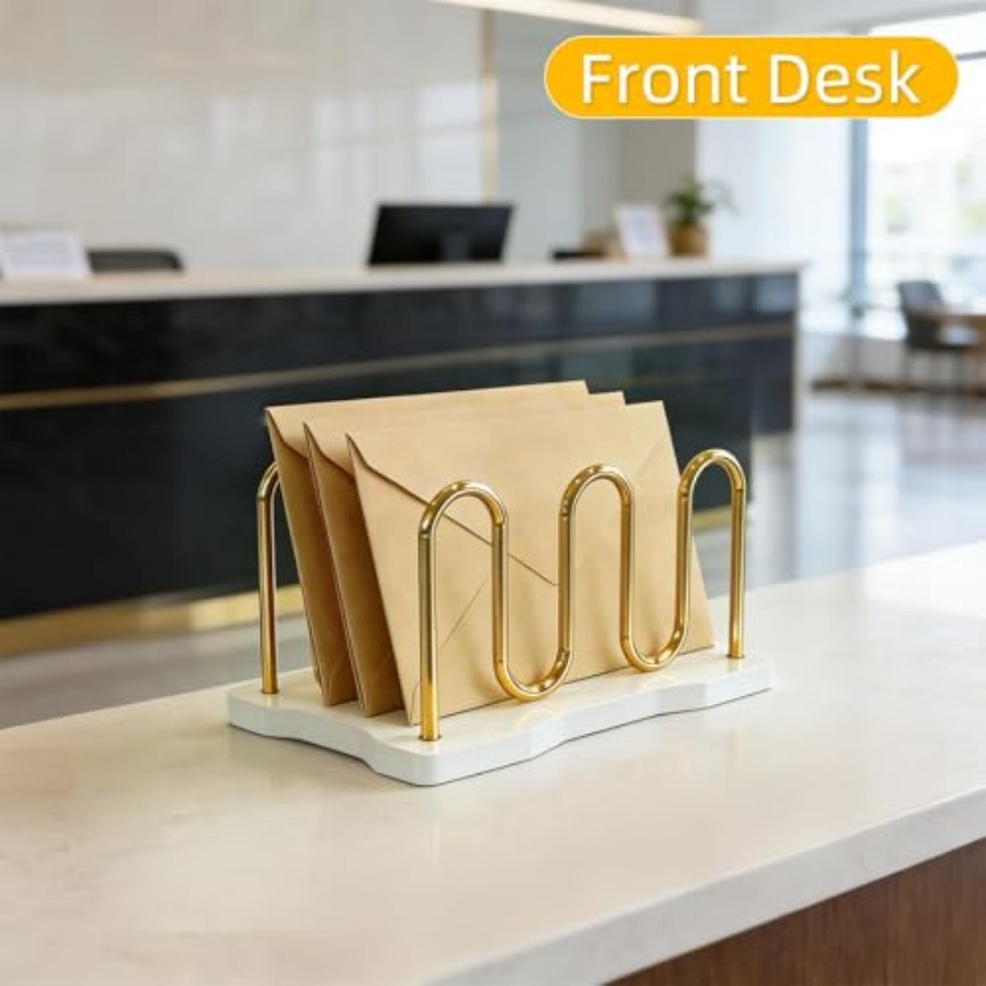 Mail Holder Organizer Countert - Letter Tray Desk recension och pris