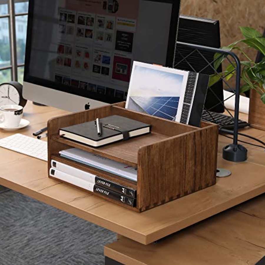 Desk Organizer for File Folder - Letter Tray Desk recension och pris