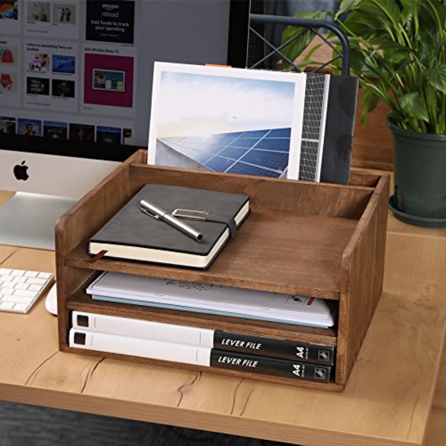 Desk Organizer for File Folder - Letter Tray Desk recension och pris