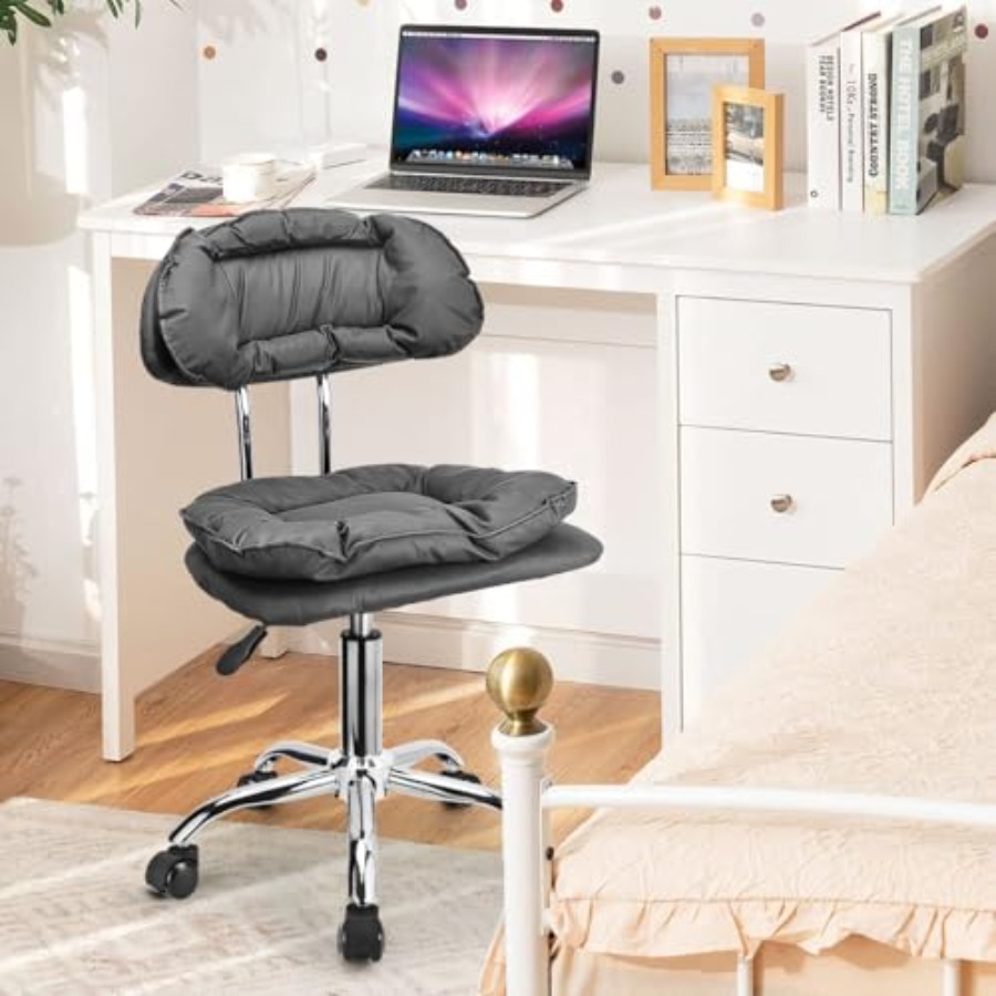 Rolling Stool Backrest Thick S - Home Office For recension och pris