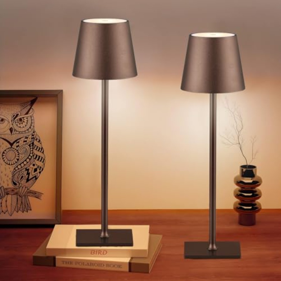 2 Pack Cordl Table Lamps, 3 Co - Desk Lamp Led recension och pris