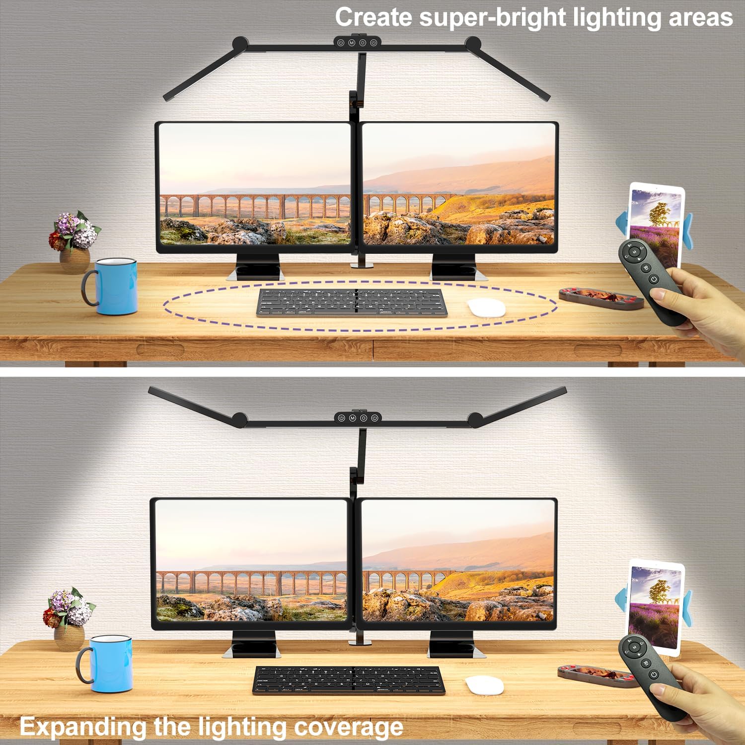 24W LED Desk Lamp with Clamp,  - Desk Lamp Led recension och pris