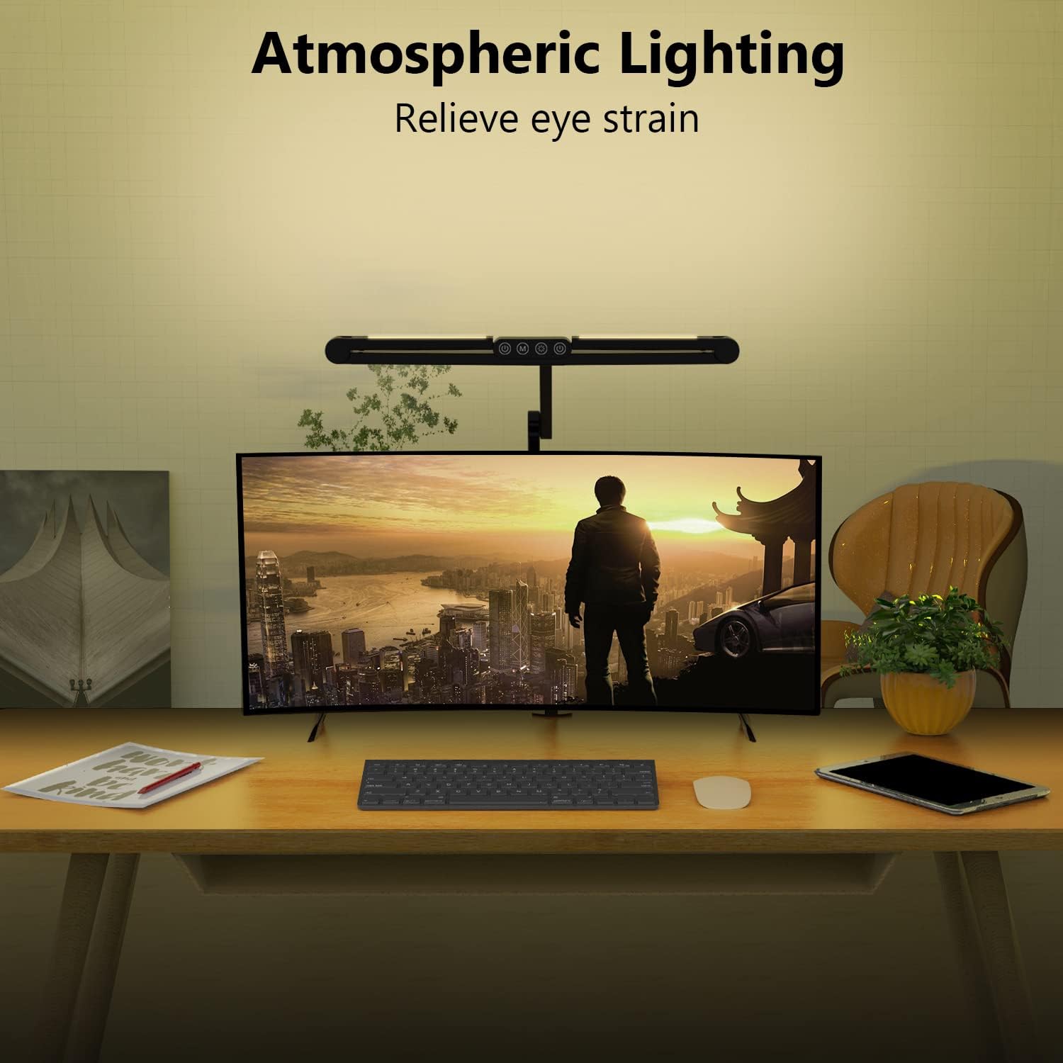 24W LED Desk Lamp with Clamp,  - Desk Lamp Led recension och pris