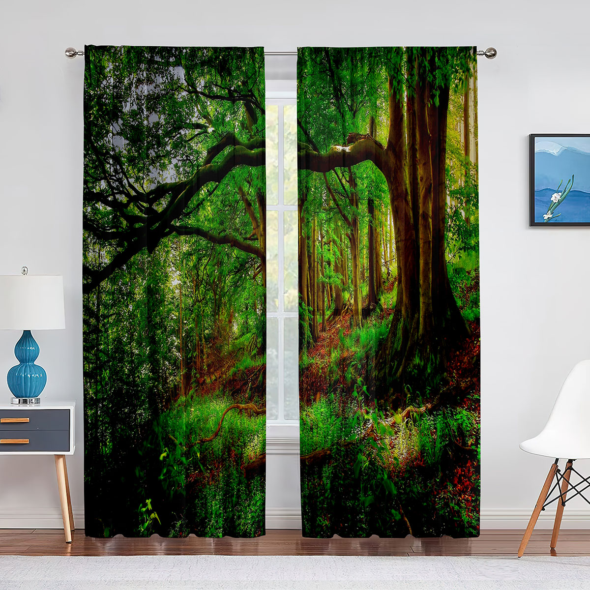 Woodland Forest Foliage Sunbea - Home Office With View recension och pris