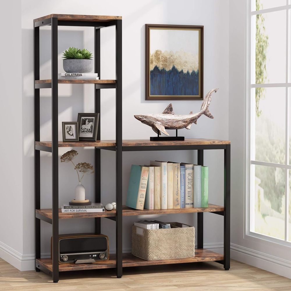 5-Tier Ladder Style Bookshelf  - Home Office And Library recension och pris