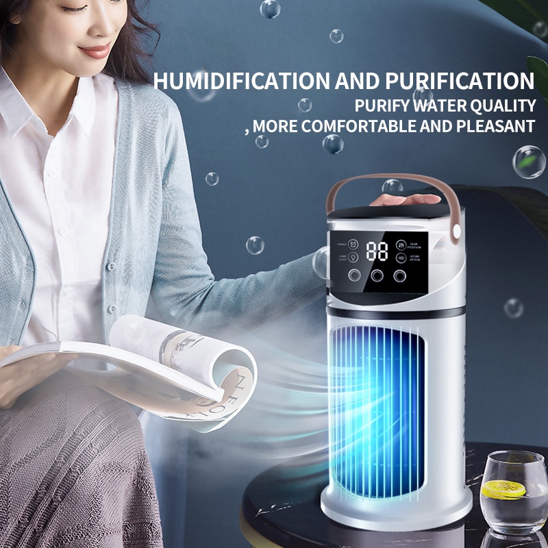 Portable Air Cooler Fan Humidi - Home Office Hours recension och pris