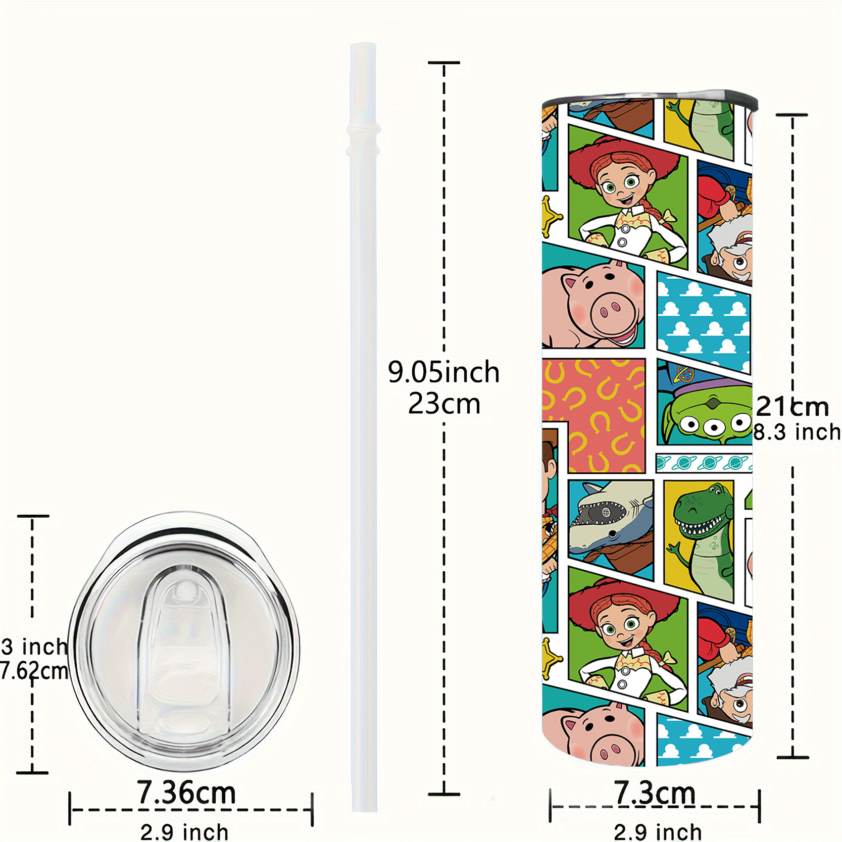 1pc 20oz Disney Toy Story Comi - Home Office Hours recension och pris