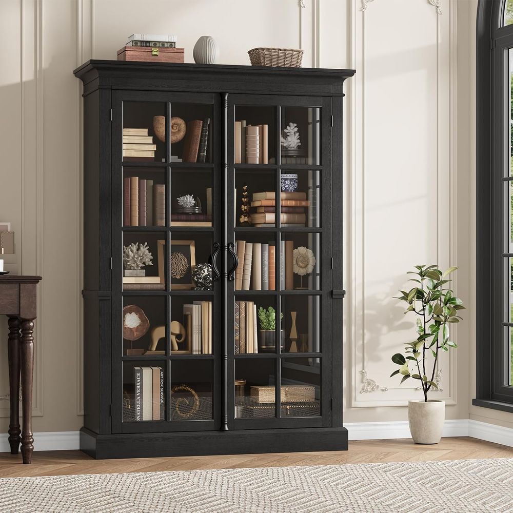 65 Tall Display Cabinet with A - Home Office For recension och pris