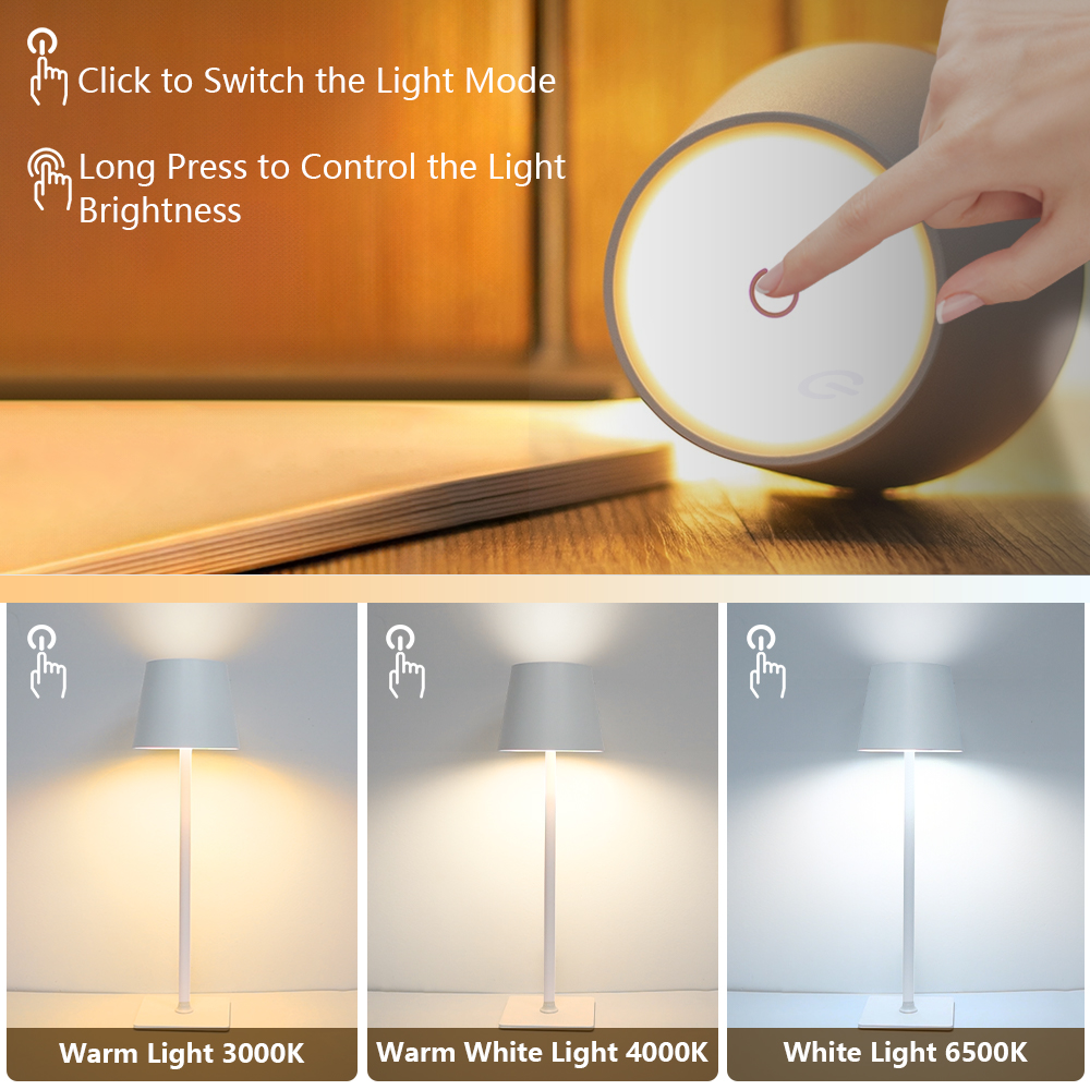 LED Rechargeable Desk Light Wi - Desk Lamp Led recension och pris